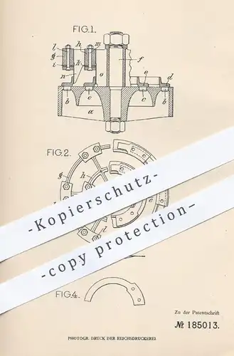 original Patent - Kurt Schoene , Chemnitz / Sachsen , 1905 , Ringventil f. Pumpen | Ventil , Ventile , Pumpe , Schlosser