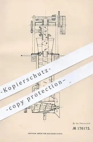 original Patent - Dr. Th. Mauritz , Düsseldorf , 1906 , Entwässern der Rübenschnitzel | Rüben , Zucker , Zuckerfabrik !