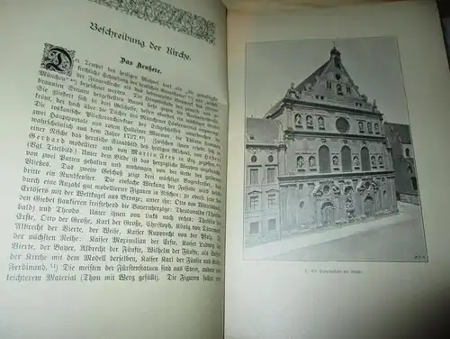 Die St. Michaels Hofkirche in München , 1897 , Geschichte und Beschreibung , Architektur , Kirche , Prinz Luitpold !!!