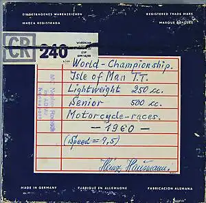 original 8mm-Film , Isle of Man TT , 1960 , 250cc und 500cc , Motorradrennen , Motorrad , Oldtimer , Rennsport !!!