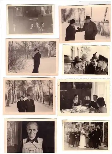 22 Fotos Brahlstorf 1939/40 , Mecklenburg , Reichsarbeitsdienst , RAD , Hochzeit !!!