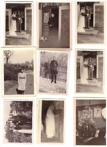22 Fotos Brahlstorf 1939/40 , Mecklenburg , Reichsarbeitsdienst , RAD , Hochzeit !!!