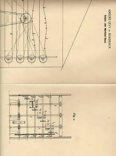 Original Patentschrift - Schießstand , 1899 , Jahrmarkt , Kirmes , Rummel , A. Lévy in Bordeaux !!!