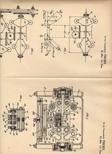 Original Patentschrift - O. Wellton in Rasmunda , Schweden , 1935 , Anzeiger für Übersetzung an Maschinen !!!