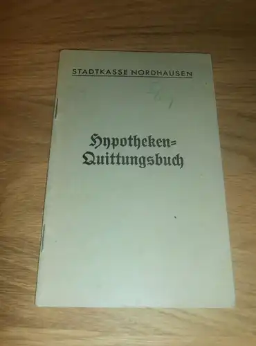 altes Sparbuch Norhausen , 1940-1948 , Finster , Sparkasse , Bank !!!