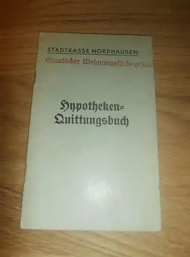 altes Sparbuch Norhausen , 1941-1949 , Finster , Sparkasse , Bank !!!
