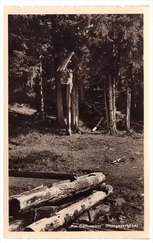 alte AK , Gaspingerhof - Gerlos i. Zillertal , Tirol 1931 , mit Stempel , Echt Photo !!!