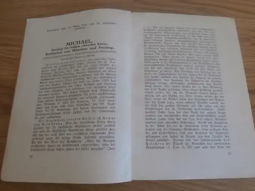 Festchronik , St. Korbinians - Jubiläum in Freising , 1924 , München , Chronik , Kirche , Religion !!!