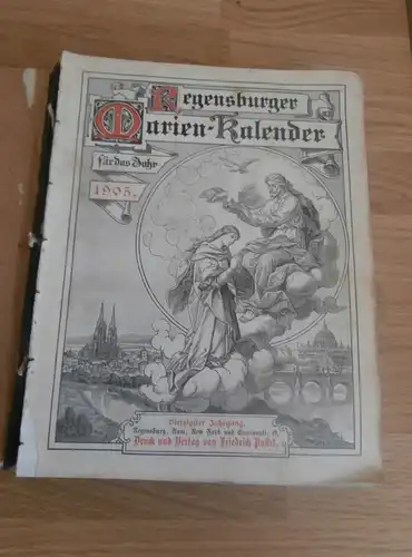Regensburger Marien-Kalender , 1905 , Regensburg , Aufhofen , Kirche !!!
