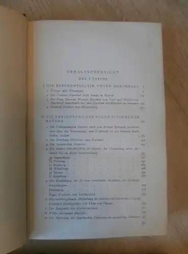 Bayern und der heilige Stuhl , 1940 , 2 Bände , Kirchengeschichte Bistum München - Freising ,0 Regensburg , Kirche !!!