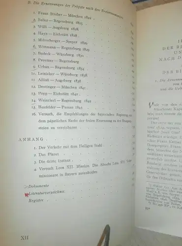 Bayern und der heilige Stuhl , 1940 , 2 Bände , Kirchengeschichte Bistum München - Freising ,0 Regensburg , Kirche !!!