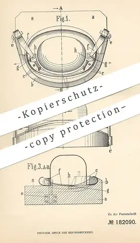 original Patent - Fritz Alexander , Breslau , 1905 , Formen der Hut - Ränder | Bridieren | Hüte , Modist , Hutkrempe !!!