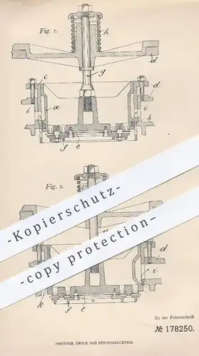 original Patent - A. Salingré , Berlin Charlottenburg , 1905 , Regelung an Gebläsemaschinen | Gebläse , Lüftung , Luft !