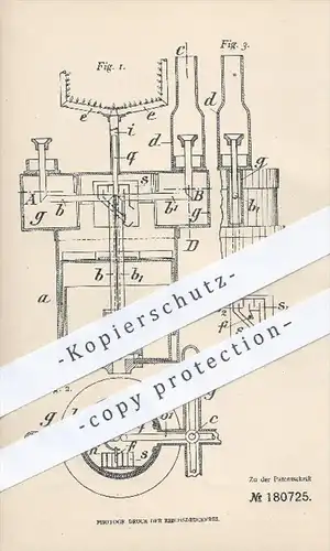 original Patent - A. Hinden , Neustadt / Haardt , 1905 , Zünd- u. Löschvorrichtung für Gasbrenner , Brenner , Gas !!!