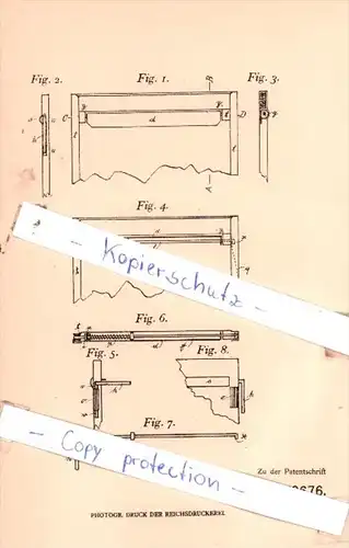 Original Patent  - Georg Hohmann in Barmen , 1905 , Photographische Kassette !!!