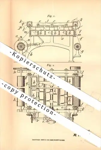 Original Patent - Claude Tachon à Charlieu , 1905 , Machine à récurer pour les tissus !!!