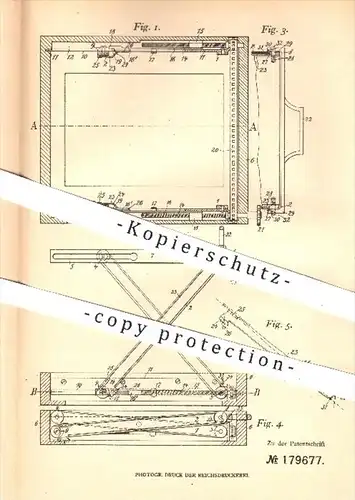 original Patent - M. Koerner , Heilbronn , 1905 , Klappkamera , Kamera , Fotokamera , Fotograf , Fotografie , Photograph