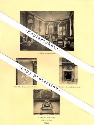 Photographien / Ansichten , 1925 , Crans , Prospekt , Architektur , Fotos !!!