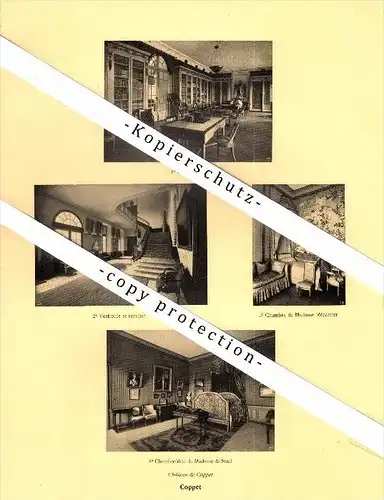 Photographien / Ansichten , 1925 , Coppet , Prospekt , Architektur , Fotos !!!