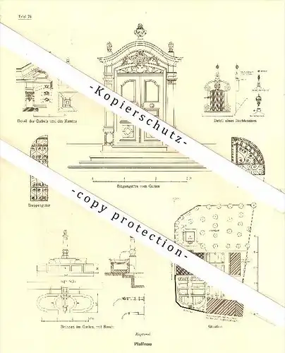 Photographien / Ansichten , 1920 , Pfaffnau , Prospekt , Architektur , Fotos !!!