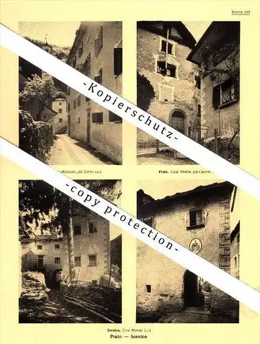 Photographien / Ansichten , 1936 , Prato-Sornico , Lavizzara , Prospekt , Architektur , Fotos !!!