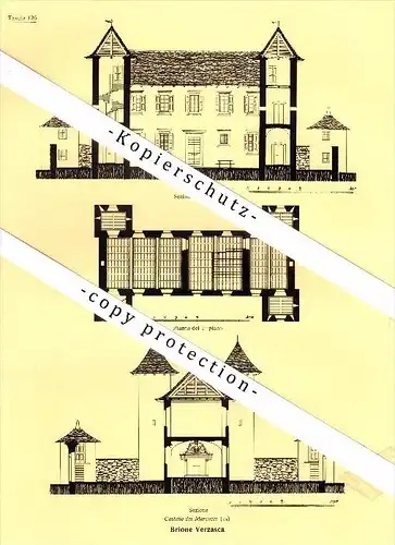 Photographien / Ansichten , 1936 , Brione Verzasca , Prospekt , Architektur , Fotos !!!