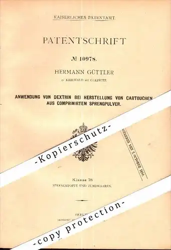 Original Patent - Wilhelm Grotehusmann in Herbede b. Witten , 1880 , Wasserhaltungsmaschine !!!