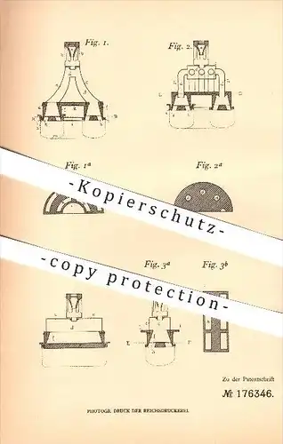 original Patent - Rudolf Gefäll in Wien , Invertbrenner , Brenner , Glühkörper , Glühlampe , Lampe , Licht !!!