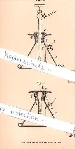 Original Patent - Julius Draber in Hirschberg, Schles. , 1905 , Feuerlöschgerät , Jelenia Góra !!!