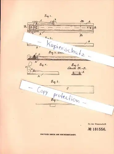 Original Patent - Hermann Breidenstein in Mariahütte , Reg.-Bez. Trier , 1906 ,  Email und Eisen !!!