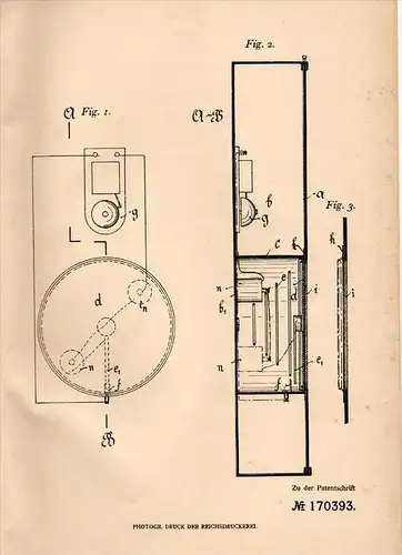 Original Patentschrift - A. Hornung in Muggensturm i. Baden., 1905 , Signalscheibe für Pfeile , Schießen , Schützenzunft