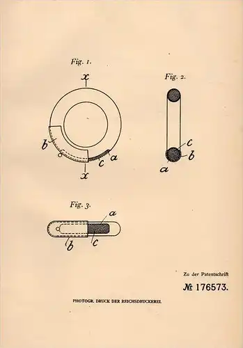 Original Patentschrift - A. Kälin in Neuenburg , Schweiz , 1906 , Anfeuchtvorrichtung für Finger , Kartenspiel !!!