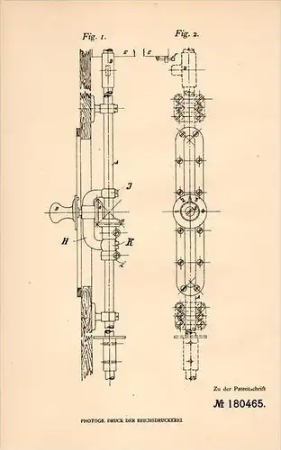 Original Patentschrift - H. Finsler in Zürich , 1905 , Steuerung für Aufzüge , Fahrstuhl , Lift , Aufzug !!!