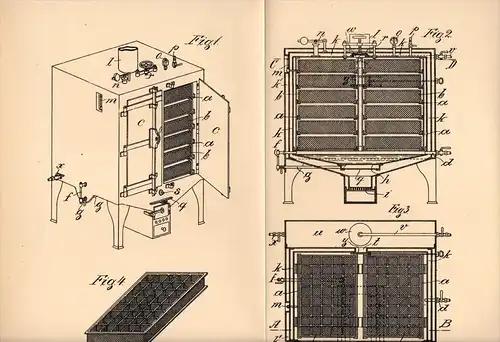 Original Patentschrift - L- Carré à Maubert Fontaine , 1905, Appareil pour la cuisson à la vapeur , casernes , prisons !