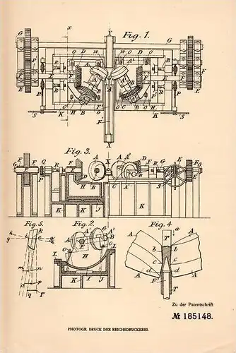 Original Patentschrift - Elmore's Metall AG in Schladern a.d. Sieg , 1904 , Röhrenwalzwerk , Walzwerk , Windeck !!!