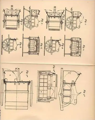 Original Patentschrift - H. Zinck in Mühlberg i. Th., 1904 , Munitionsfahrzeug mit Panzerschutz , Panzer , Artillerie !!