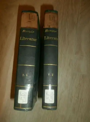 Deutsche Literatur , 1836 , Franz Weinkauff Sammlung , mit Autograph , 2 Bände