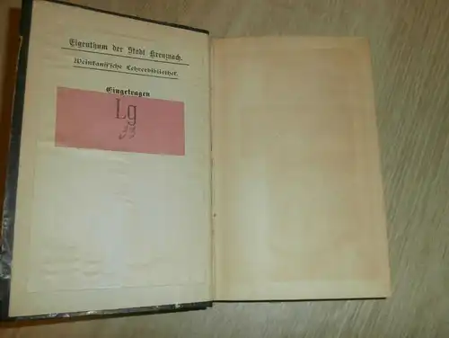 Goethe als Erzieher , 1864, Franz Weinkauff Sammlung , mit Autograph , Bad Kreuznach !!