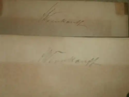 Deutsche Literatur , 1856 , Franz Weinkauff Sammlung , mit Autograph , 1.-3 Band !!!