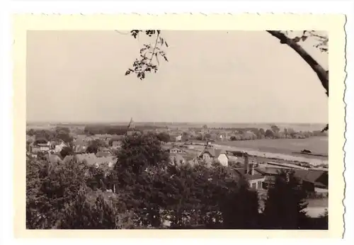 Blick auf Boizenburg / Elbe , altes Foto 1940 !!!!