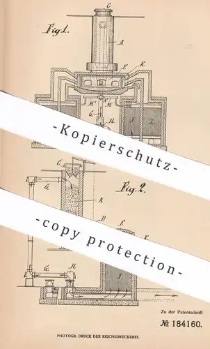 original Patent - Victor Defays , Brüssel , Belgien , 1905 , Verwertung der Hitze bei Erzeugung von Luftgas | Gas , Gase