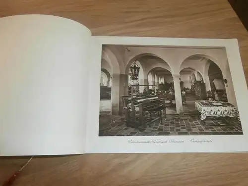 Katalog / Prospekt - Volkskunsthaus Wallach in München , 1921 , Trachten , Mode , Völkerkunde , Kunst , Handarbeit !!!
