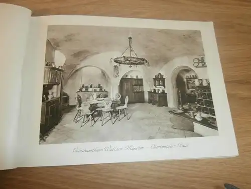 Katalog / Prospekt - Volkskunsthaus Wallach in München , 1921 , Trachten , Mode , Völkerkunde , Kunst , Handarbeit !!!