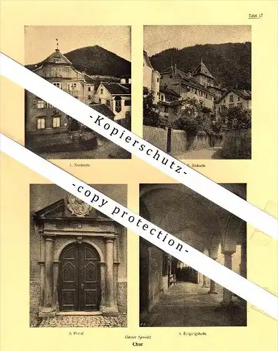 Photographien / Ansichten , 1924 , Chur , Spaniöl , Prospekt , Architektur , Fotos !!!