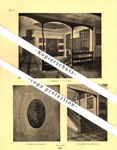 Photographien / Ansichten , 1924 , Chur , Altes Gebäu , Prospekt , Architektur , Fotos !!!