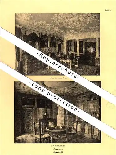 Photographien / Ansichten , 1924 , Mayenfeld / Maienfeld , Region Landquart , Prospekt , Architektur , Fotos !!!