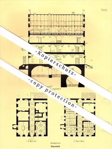 Photographien / Ansichten , 1924 , Mayenfeld / Maienfeld , Region Landquart , Prospekt , Architektur , Fotos !!!