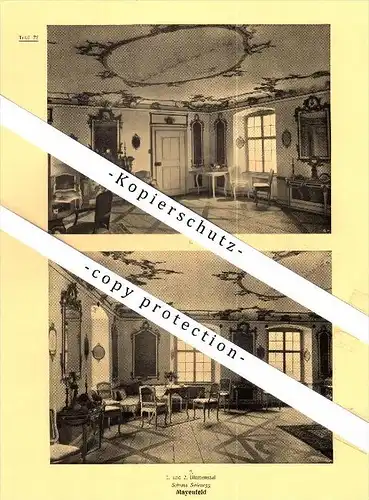 Photographien / Ansichten , 1924 , Mayenfeld / Maienfeld , Region Landquart , Prospekt , Architektur , Fotos !!!