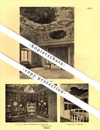 Photographien / Ansichten , 1924 , Malans , GR , Prospekt , Architektur , Fotos !!!