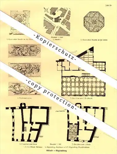 Photographien / Ansichten , 1927 , Rheinau , Regensberg , Bülach , Dielsdorf , Prospekt , Architektur , Fotos !!!